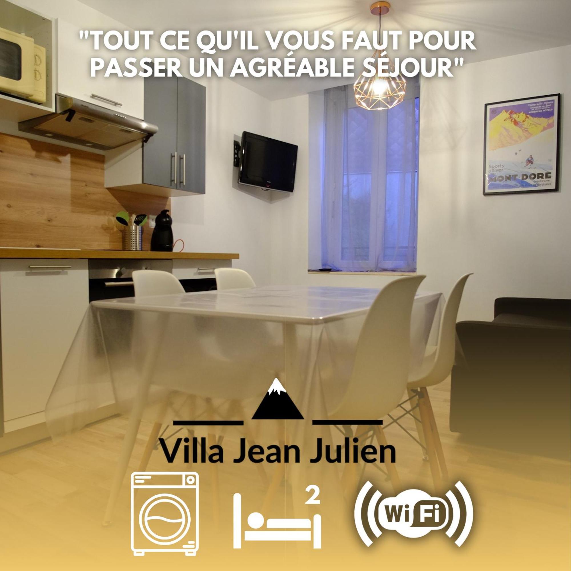 Villa Jean Julien - Le Guery - Appartement T2Bis - 2 Chambres - 4 Personnes Mont-Dore Kültér fotó